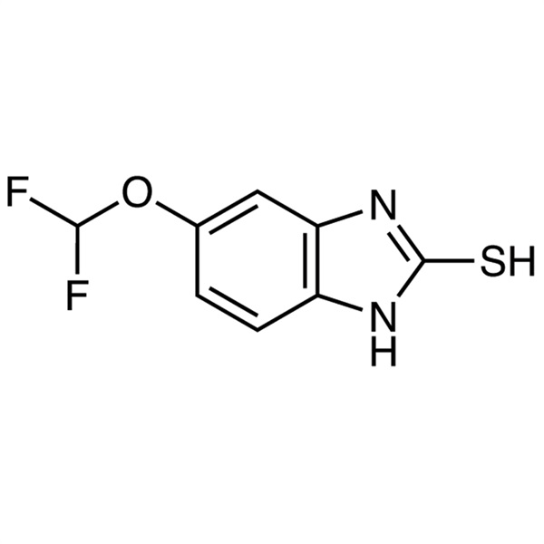 5-(Difluoromethoxy)-2-Mercaptobenzimidazole CAS 97963-62-7 Purity ≥99.0% (GC) Pantoprazole Sodium Intermediate Factory