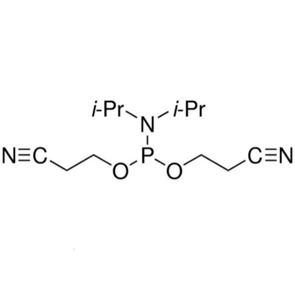 CAS 102690-88-0 Bis(2-Cyanoethyl)-N,N-Diisopropylphosphoramidite Purity >98.0% (PNMR)